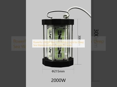 Potente 2000W migliore luce di pesca a LED per mare profondo luce di pesca impermeabile per imbarcazioni